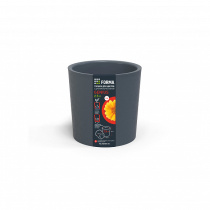 Горшок д/цветов с дренажной вставкой Genius 2,5л (d157, h156мм)(серый)(1/16)