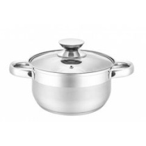 Кастрюля 2,8л CLASSIC нерж.,стекло (1/8)