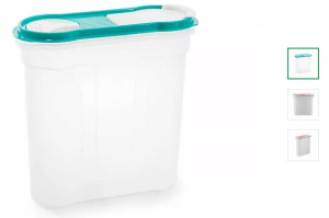 Банка "Стайл" 2,2л для сып прод пласт.(19)