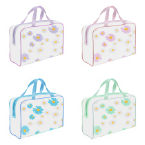 Косметичка банная, ПВХ, 24х15х7см, 3-5 цветов, ББ19-15 (8/8)