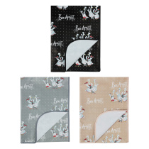 Скатерть ПВХ 110х140см, 3 цвета PROVANCE Гуси (6/30)