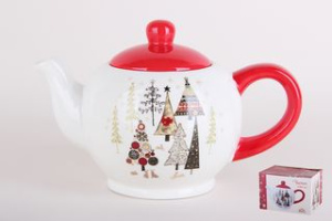 "Christmas trees" Чайник 1000мл п/у доломит(1)