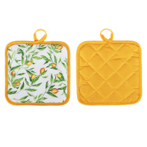 Прихватка, полиэстер, 17х17см Лимонный курд PROVANCE (1/12/288)