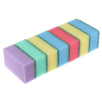 Набор губок для посуды  5шт+2 VETTA "Эконом" 9*6*3,5 см.(1/24)