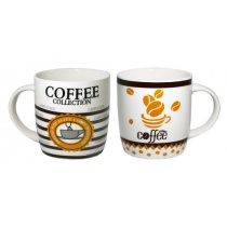 Кружка 360 мл "Кофе" фарф.(12/48)