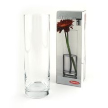 Ваза Flora h=265мм цилиндр п/уп стекло(1/12)