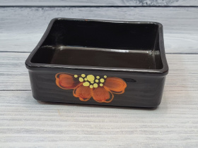 Емкость для запекания квадратная средняя Пиксель Божья коровка (16)