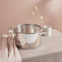 Кастрюля 24х13,5см. 5,9л. со стекл. крышкой, индукция SATOSHI Шато (1/6)