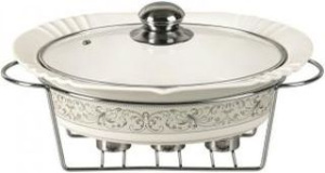 Мармит (кастрюля) 1,9л ст/кр, м/п (жаропроч. керам) (4)