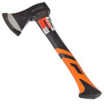 Топор кованный ЕРМАК 600гр. с двухкомпонентной ручкой (1/5)