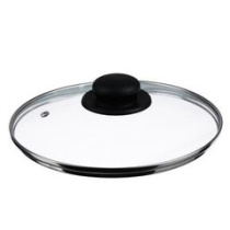 Крышка стеклянная 22см,с метал.обод.в сборе (1/10)