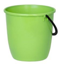 Ведро 13л "Крепыш" б/кр пластик(1/10)