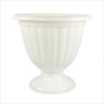 Вазон "Жасмин"  9л (белый),пласт. (10)