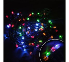 Электрогирлянда светодиодная LED100-5-MC (зеленый шнур)ПВХ,медь,алюминий 5м (1/36)