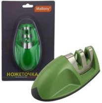 Ножеточка 10*5*4,8см (пластик/мет/керам) (1/48)