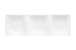 "Meze" Менажница 3-х секционная,фарф. (1/12)