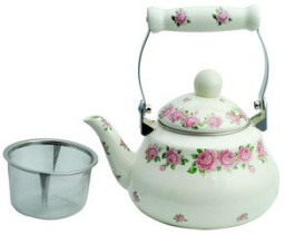 Чайник 1,5л Rose эмаль заварочный (12)