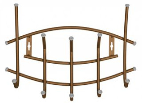 Вешалка настенная 5 крючков (медный антик) (1/5)