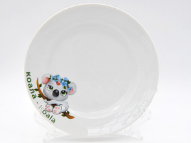 Тарелка 175 мм мелкая ф.653 "Идиллия" Коала фарф.(20)