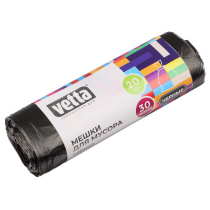 Мешки для мусора 30 л., 20 шт., стандарт, рулон VETTA (1/50)