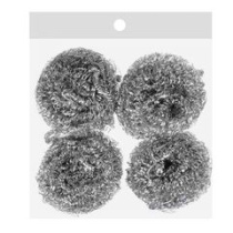 Набор металлических губок для кухни 4шт x 15гр VETTA (1/12/300)