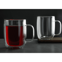 Набор кружек с двойными стенками, 2шт, 470 мл, стекло BY COLLECTION (1/12)