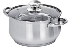 Кастрюля 2,5л Appetite "Greta" нерж.(1/6)