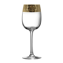 Набор - Бокалы для вина 2 шт с узором "Горгона" (1/12)