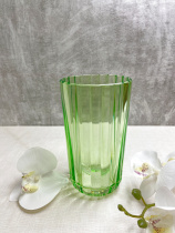 Ваза для цветов "Салатовая" высота 190мм (стекло) (1/6)