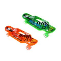 Лонгборд 59х18см, 4х колесный (PU LED 6045мм, ABEC-7), крепление алюм, до 70кг SILAPRO (1/8)