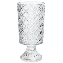 Ваза  L11,5 W11,5 H23см 1л (стекло) п/у (1)