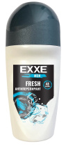 EXXE MEN Мужской дезодорант антиперспирант FRESH 50 мл ролик (1/12)