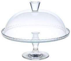 Блюдо для торта Patisserie 322мм на ножке с/кр стекло(1)