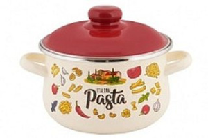 Кастрюля 2,0л Appetite Pasta ITALIAN конич эмаль(1/8)