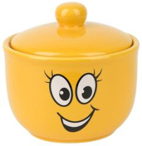 "Smile" Сахарница 450мл 11,5*11см п/у кер.(1/36)