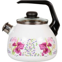 Чайник 3,0л со св. МОЗАИКА эмаль.(1/4)