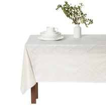 Скатерть ажурная 137*180см Милк листья ПВХ PROVANCE (1/6/24)