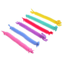 Антистресс игрушка гусеница, TPR, 20х2см, 5 дизайнов ИГРОЛЕНД(1/48/576)