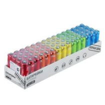 Батарейки 4шт Убойная сила солевые, АА (15/15/300)