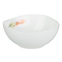 Салатник 250мл 11.4х4.8см опаловое стекло треугольная форма MILLIMI Лилия (6/72)