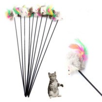 Игрушка - дразнилка на палочке "ЦапЦап", мышка (1/1)