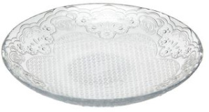 Тарелка Lacy 215*165мм стекло(12)
