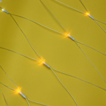 Гирлянда эл. сеть водопад 1,6x1,6м, 144LED,белый/шампань, 8 режимов, ПВХ прозр.,220В СНОУ БУМ (1/1)