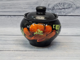 Горшочек "Русский" 0,33л 1сорт Мак черный (12) 