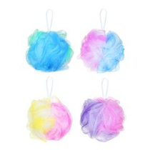 Мочалка-спонж "Шар" трехцветная 40гр (1/12/300)