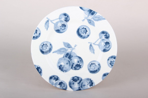 "Blueberry" Тарелка 20см десертная (фарфор)  (12/60)