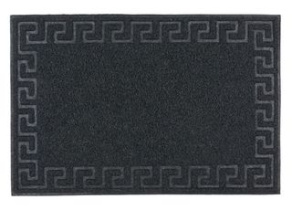 Коврик 50*80см "Spongy" Меандр SUNSTEP (черный)(ПВХ) (1/15)