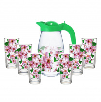 Набор для воды 7пр "Сакура" стекло(3)