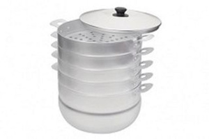 Манты-казан 6,0л с 4-мя сетками 3,0кг ТМ Калитва алюм.(1)