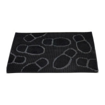 Коврик 40х60см фактурный придверный Fotspar резиновый черный Blabar (1/20)